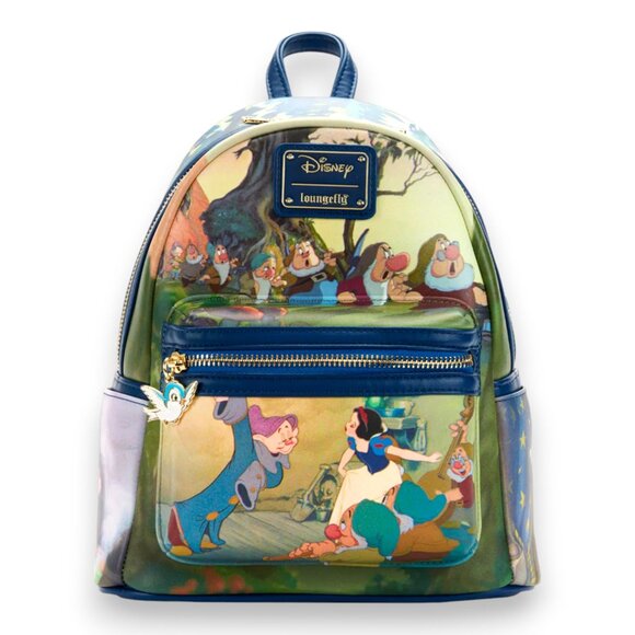 Loungefly Snow White Film Scenes Mini Backpack - Picture 1 of 6